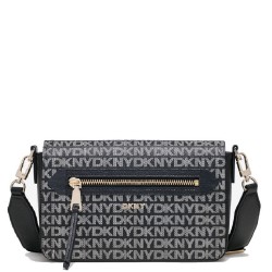 DKNY</br>DKNY BRYANT AVE MD R42EYE21-XLB Γυναικεία Τσάντα Flap Crossbody Μαύρο