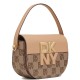 DKNY</br>Γυναικεία Τσάντα Χιαστή Μπεζ Logo ECHO R42EYE28-HR9 DKNY