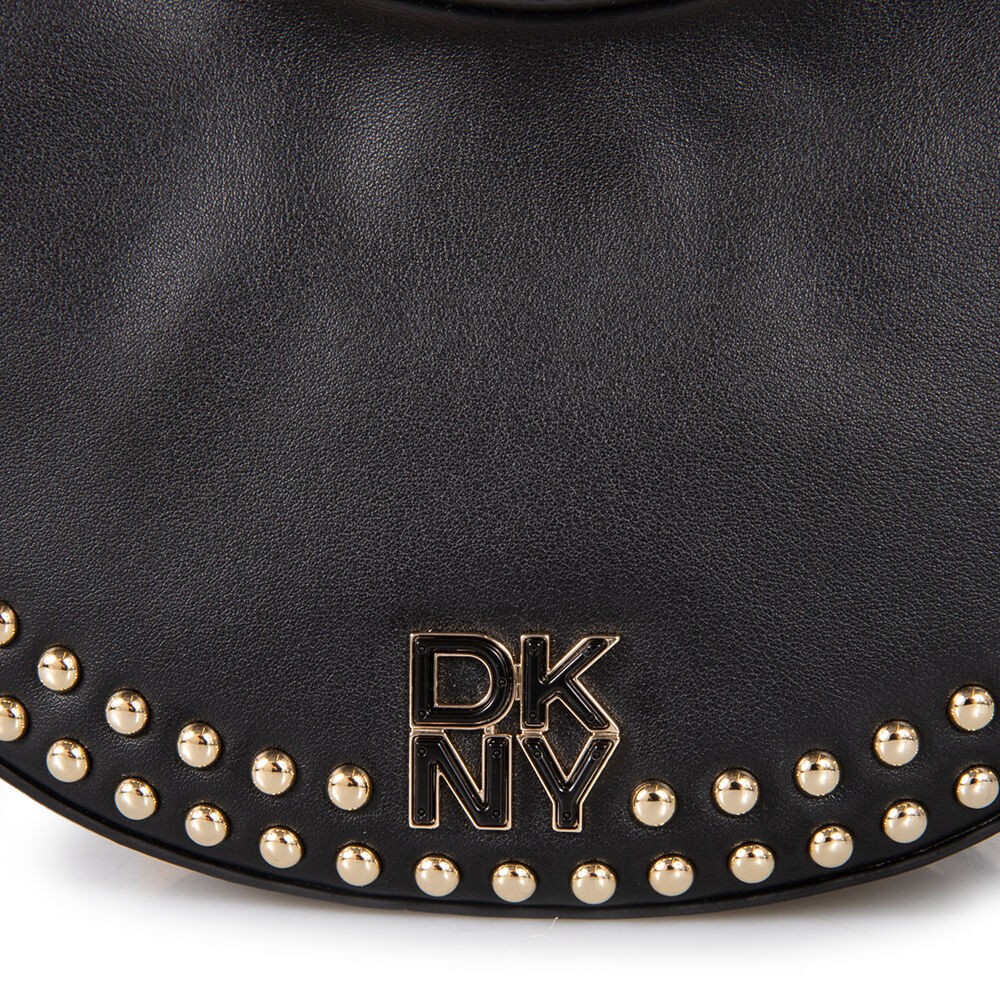 DKNY</br>Γυναικεία Τσάντα Χειρός Μαύρο Δέρμα LES MINI R433YF74-BGD DKNY