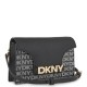 DKNY</br>Γυναικεία Τσάντα Χιαστή Μαύρο Logo AVRIL R4355G58-XLB DKNY