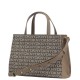 DKNY</br>Γυναικεία Τσάντα Χειρός Καφέ Logo AVRIL R43D5G56-I4E DKNY