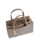 DKNY</br>Γυναικεία Τσάντα Χειρός Καφέ Logo AVRIL R43D5G56-I4E DKNY
