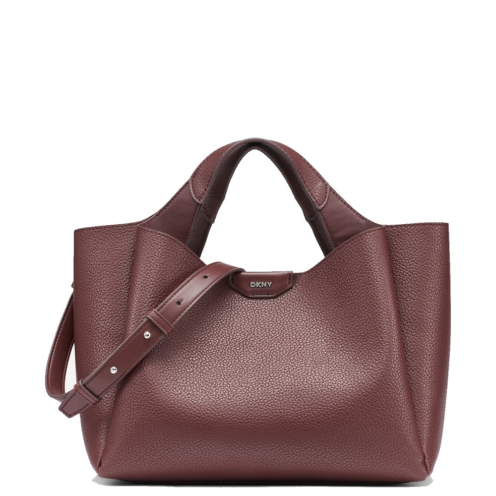 DKNY</br>DKNY WILLA R43DYG33-AWN Γυναικεία Τσάντα Χειρός Μπορντό DKNY</br>DKNY WILLA R43DYG33-AWN Γυναικεία Τσάντα Χειρός Μπορντό
