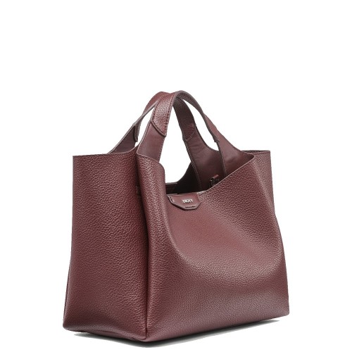 DKNY WILLA R43DYG33-AWN Γυναικεία Τσάντα Χειρός Μπορντό