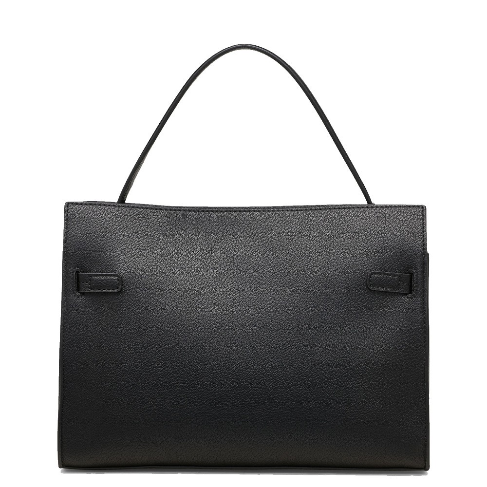 DKNY</br>Γυναικεία Τσάντα Χειρός Μαύρο Δέρμα BUSHWICK R43NKF75-BGD DKNY