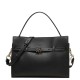 DKNY</br>Γυναικεία Τσάντα Χειρός Μαύρο Δέρμα BUSHWICK R43NKF75-BGD DKNY