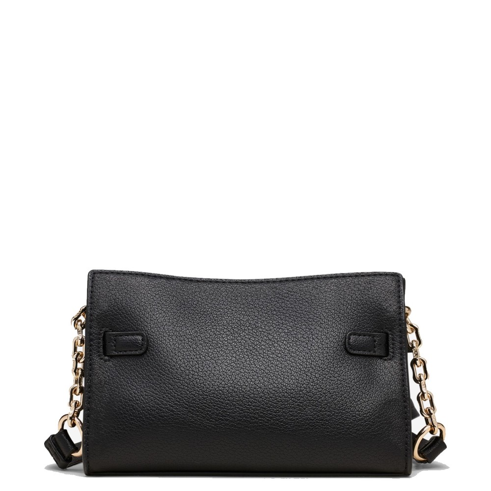 DKNY</br>Γυναικεία Τσάντα Χιαστή Μαύρο Δέρμα BUSHWICK R43NKF77-BGD DKNY