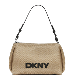 Γυναικεία Τσάντα Ώμου Μπεζ/Μαύρο REMY R513DE54-NAX DKNY