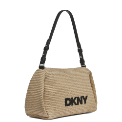 Γυναικεία Τσάντα Ώμου Μπεζ/Μαύρο REMY R513DE54-NAX DKNY