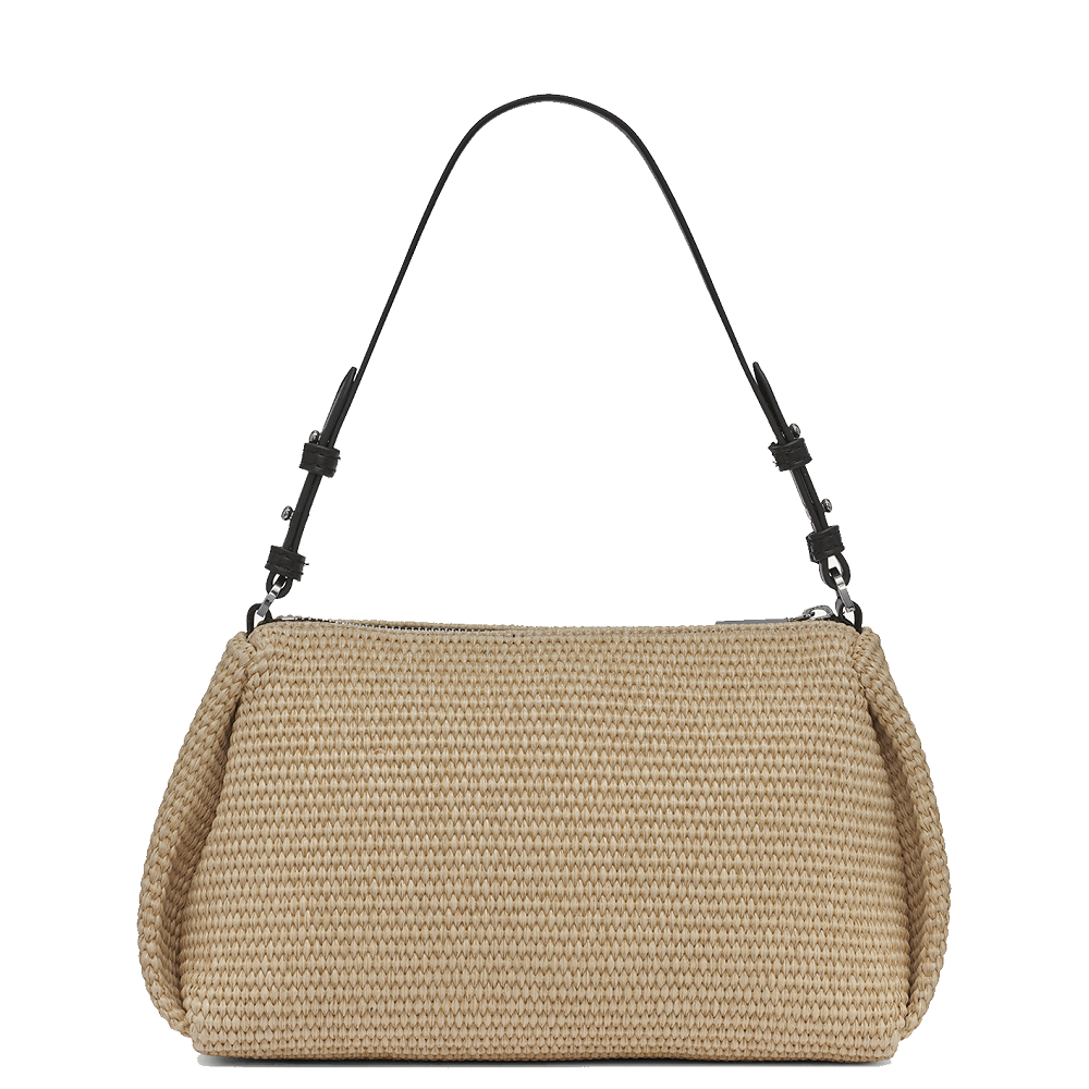 DKNY</br>Γυναικεία Τσάντα Ώμου Μπεζ/Μαύρο REMY R513DE54-NAX DKNY