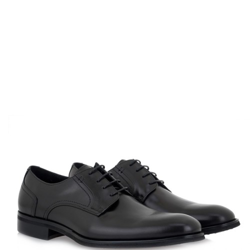 Ανδρικά Δετά Παπούτσια Lea Μαύρο T902-B9 Renato Garini Ανδρικά Δετά Παπούτσια Lea Μαύρο T902-B9 Renato Garini