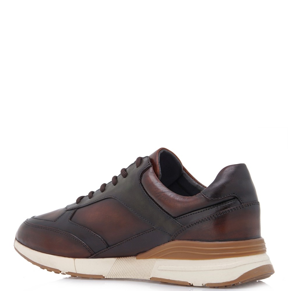 RENATO GARINI</br>Ανδρικά Sneakers Lea Καφέ Πολύχρωμο LV909-M31A Renato Garini RENATO GARINI</br>Ανδρικά Sneakers Lea Καφέ Πολύχρωμο LV909-M31A Renato Garini