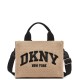 DKNY</br>DKNY HADLEE SM R51ADC80-NAX Γυναικεία Τσάντα Tote Χειρός Μπεζ/Μαύρο DKNY</br>DKNY HADLEE SM R51ADC80-NAX Γυναικεία Τσάντα Tote Χειρός Μπεζ/Μαύρο