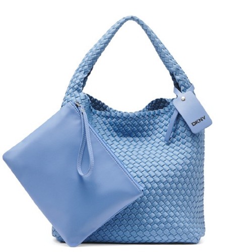 DKNY GISELLE R51AOJ46-P2U Γυναικεία Τσάντα Hobo Γαλάζιο
