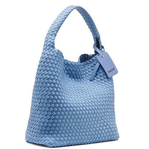 DKNY GISELLE R51AOJ46-P2U Γυναικεία Τσάντα Hobo Γαλάζιο
