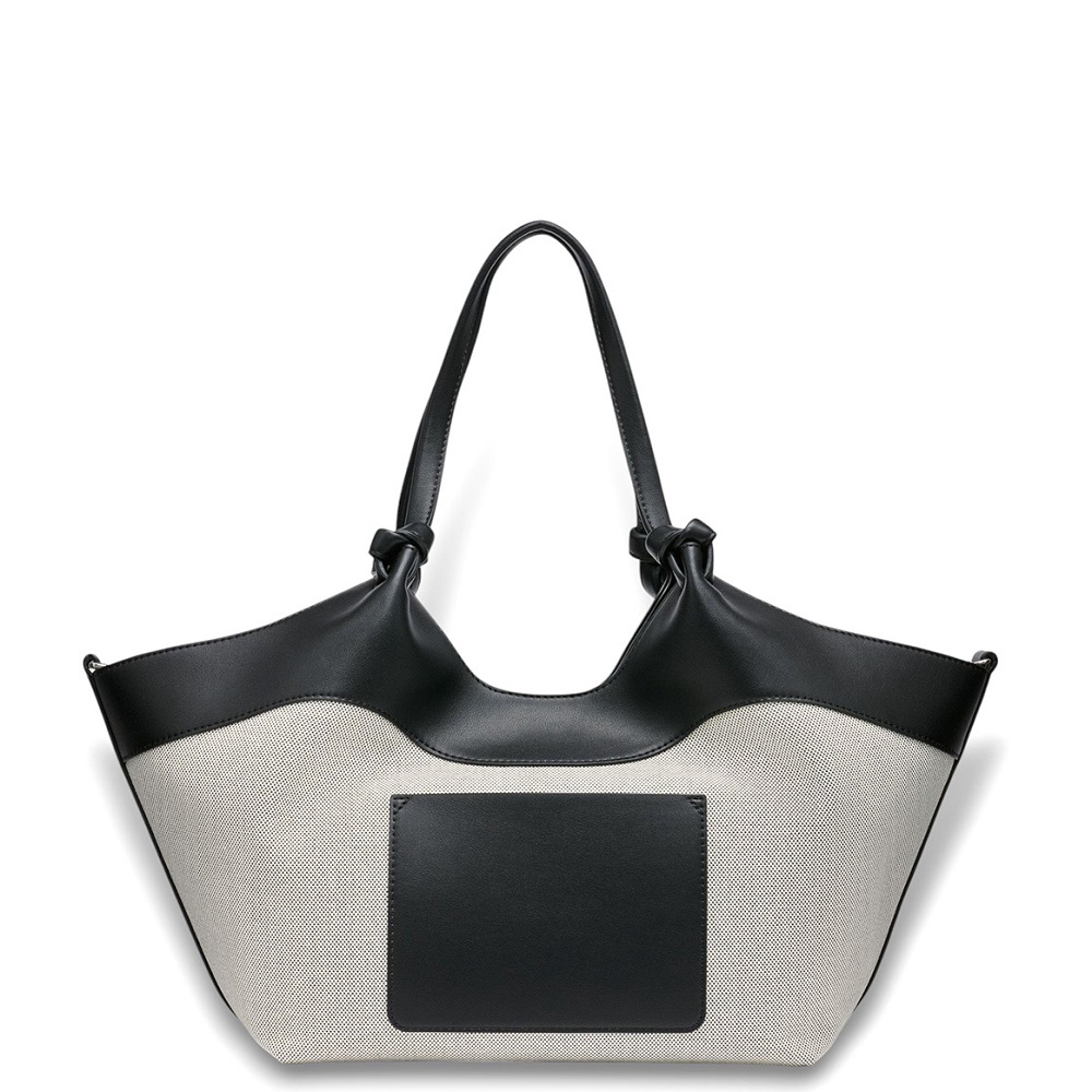 DKNY</br>Γυναικεία Τσάντα Ώμου Μπεζ/Μαύρο PAULA R51BGE48-NAX DKNY