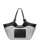 DKNY</br>Γυναικεία Τσάντα Ώμου Μπεζ/Μαύρο PAULA R51BGE48-NAX DKNY