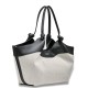 DKNY</br>Γυναικεία Τσάντα Ώμου Μπεζ/Μαύρο PAULA R51BGE48-NAX DKNY