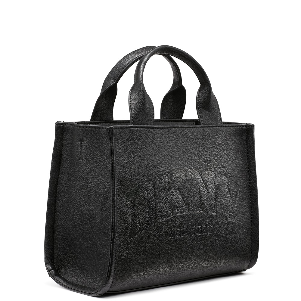DKNY</br>DKNY HADLEE SM R53AAC80-BGD Γυναικεία Τσάντα Tote Μαύρο/Χρυσό DKNY</br>DKNY HADLEE SM R53AAC80-BGD Γυναικεία Τσάντα Tote Μαύρο/Χρυσό