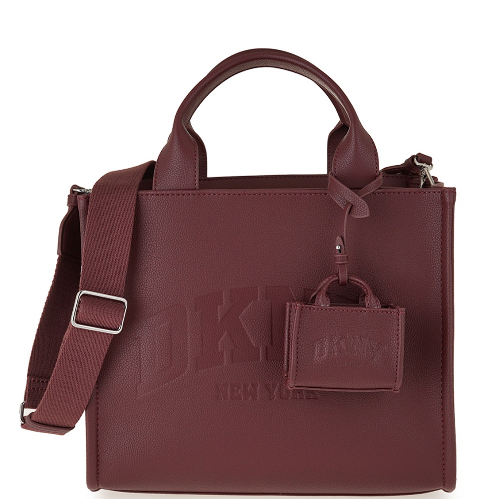 DKNY</br>DKNY HADLEE MD R53AAR57-AWN Γυναικεία Τσάντα Χειρός Μπορντό DKNY</br>DKNY HADLEE MD R53AAR57-AWN Γυναικεία Τσάντα Χειρός Μπορντό