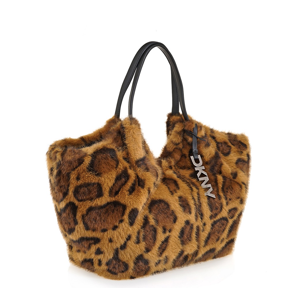 DKNY</br>DKNY PAULA MD R53ADE49-LEO Γυναικεία Τσάντα Ώμου Leopard DKNY</br>DKNY PAULA MD R53ADE49-LEO Γυναικεία Τσάντα Ώμου Leopard