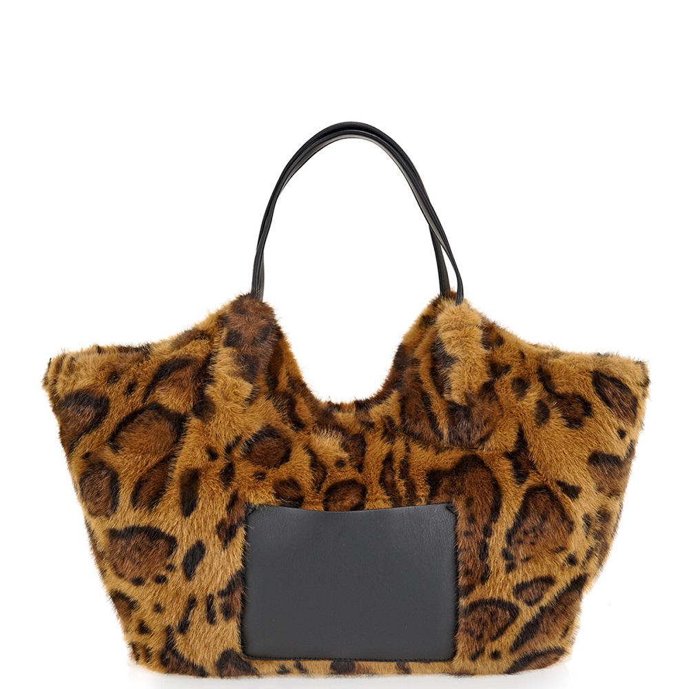 DKNY</br>DKNY PAULA MD R53ADE49-LEO Γυναικεία Τσάντα Ώμου Leopard DKNY</br>DKNY PAULA MD R53ADE49-LEO Γυναικεία Τσάντα Ώμου Leopard