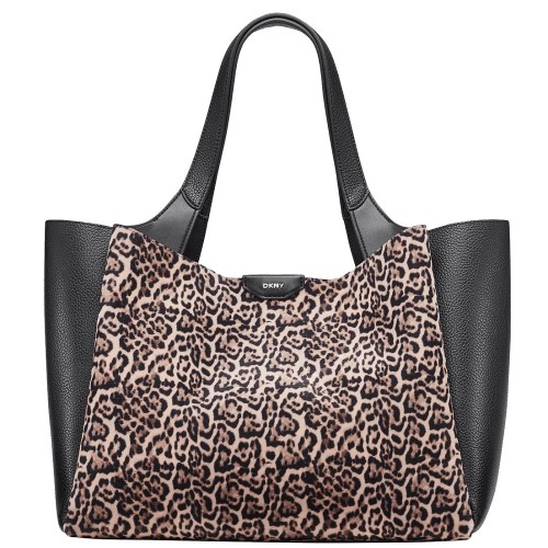 DKNY WILLA R53ADG32-LEO Γυναικεία Τσάντα Ώμου Μαύρο Leopard DKNY WILLA R53ADG32-LEO Γυναικεία Τσάντα Ώμου Μαύρο Leopard