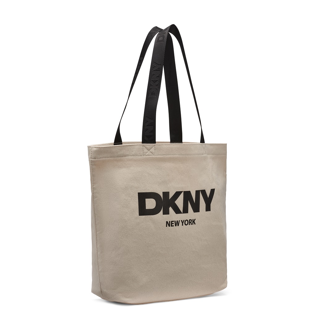 DKNY</br>DKNY IZZY R53AGN374-NAT Γυναικεία Τσάντα Tote Ώμου Μπεζ