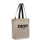 DKNY</br>DKNY IZZY R53AGN374-NAT Γυναικεία Τσάντα Tote Ώμου Μπεζ