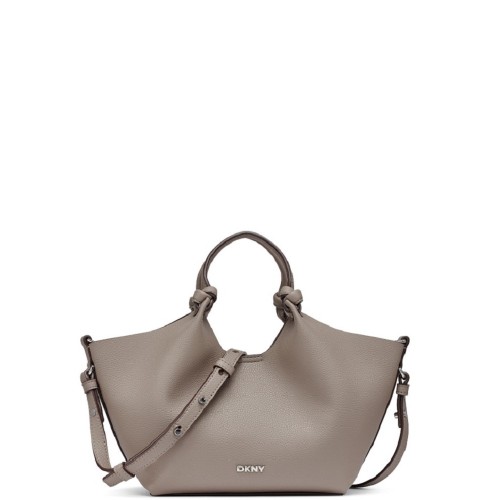 DKNY PAULA SM R53BAM60-MNK Γυναικεία Τσάντα Tote Γκρι