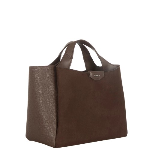 DKNY WILLA R53DMG33-CHC Γυναικεία Τσάντα Χειρός Καφέ DKNY WILLA R53DMG33-CHC Γυναικεία Τσάντα Χειρός Καφέ
