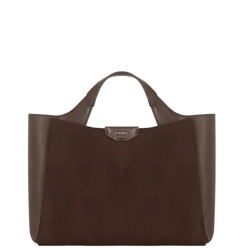 DKNY WILLA R53DMG33-CHC Γυναικεία Τσάντα Χειρός Καφέ DKNY WILLA R53DMG33-CHC Γυναικεία Τσάντα Χειρός Καφέ