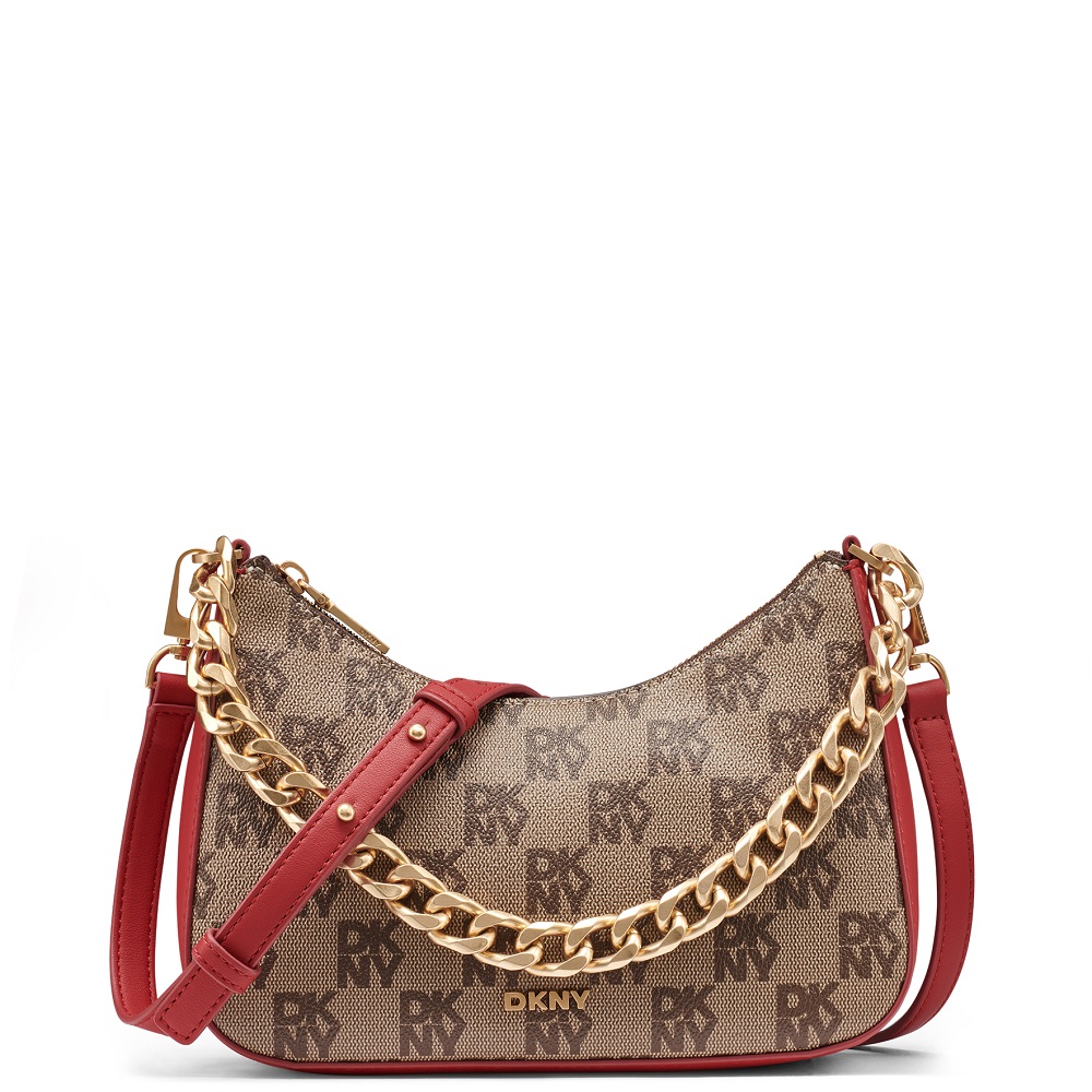 DKNY</br>DKNY JENNA DEMI R53E6I10-P7E Γυναικεία Τσάντα Crossbody Κόκκινο