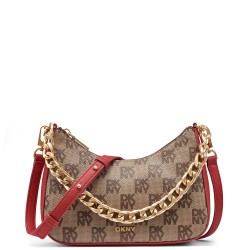 DKNY</br>DKNY JENNA DEMI R53E6I10-P7E Γυναικεία Τσάντα Crossbody Κόκκινο