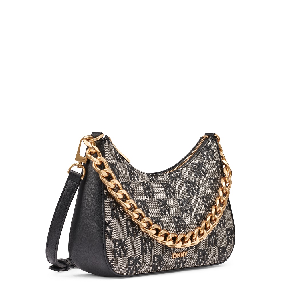 DKNY</br>DKNY JENNA DEMI R53E6I10-XLB Γυναικεία Τσάντα Crossbody Μαύρο