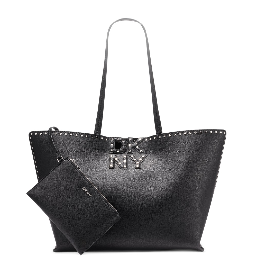DKNY</br>DKNY NICOLE R54AAJ38-BSV Γυναικεία Τσάντα Tote Ώμου Μαύρη DKNY</br>DKNY NICOLE R54AAJ38-BSV Γυναικεία Τσάντα Tote Ώμου Μαύρη