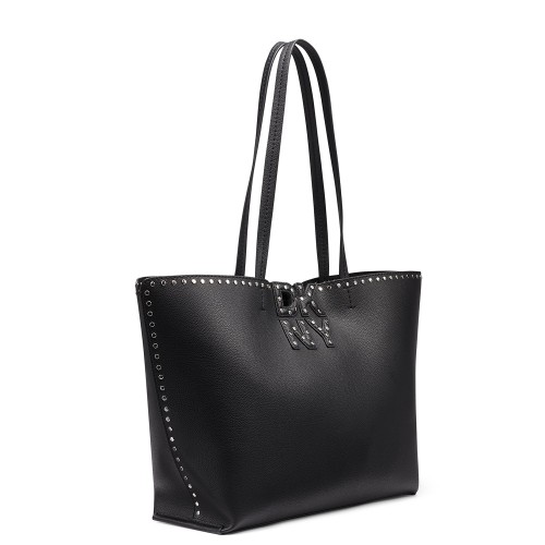 DKNY NICOLE R54AAJ38-BSV Γυναικεία Τσάντα Tote Ώμου Μαύρη DKNY NICOLE R54AAJ38-BSV Γυναικεία Τσάντα Tote Ώμου Μαύρη