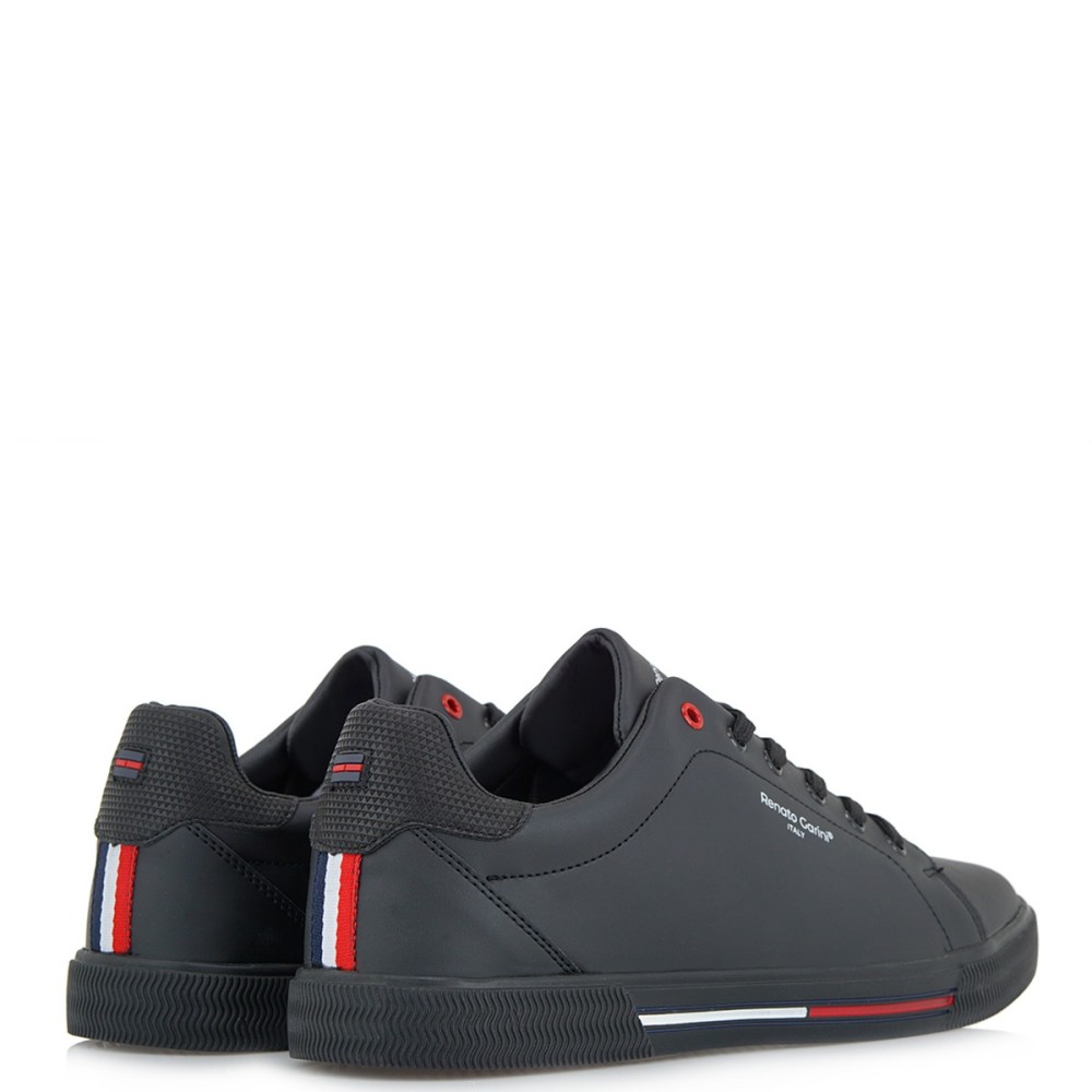 RENATO GARINI</br>Ανδρικά Sneakers Μαύρο/Μαύρο Στάμπα AB-239 (ZS) Renato Garini RENATO GARINI</br>Ανδρικά Sneakers Μαύρο/Μαύρο Στάμπα AB-239 (ZS) Renato Garini