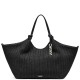 DKNY</br>DKNY PAULA LG R61AOE48-BSV Γυναικεία Τσάντα Tote Μαύρο/Ασημί DKNY</br>DKNY PAULA LG R61AOE48-BSV Γυναικεία Τσάντα Tote Μαύρο/Ασημί