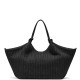 DKNY</br>DKNY PAULA LG R61AOE48-BSV Γυναικεία Τσάντα Tote Μαύρο/Ασημί DKNY</br>DKNY PAULA LG R61AOE48-BSV Γυναικεία Τσάντα Tote Μαύρο/Ασημί