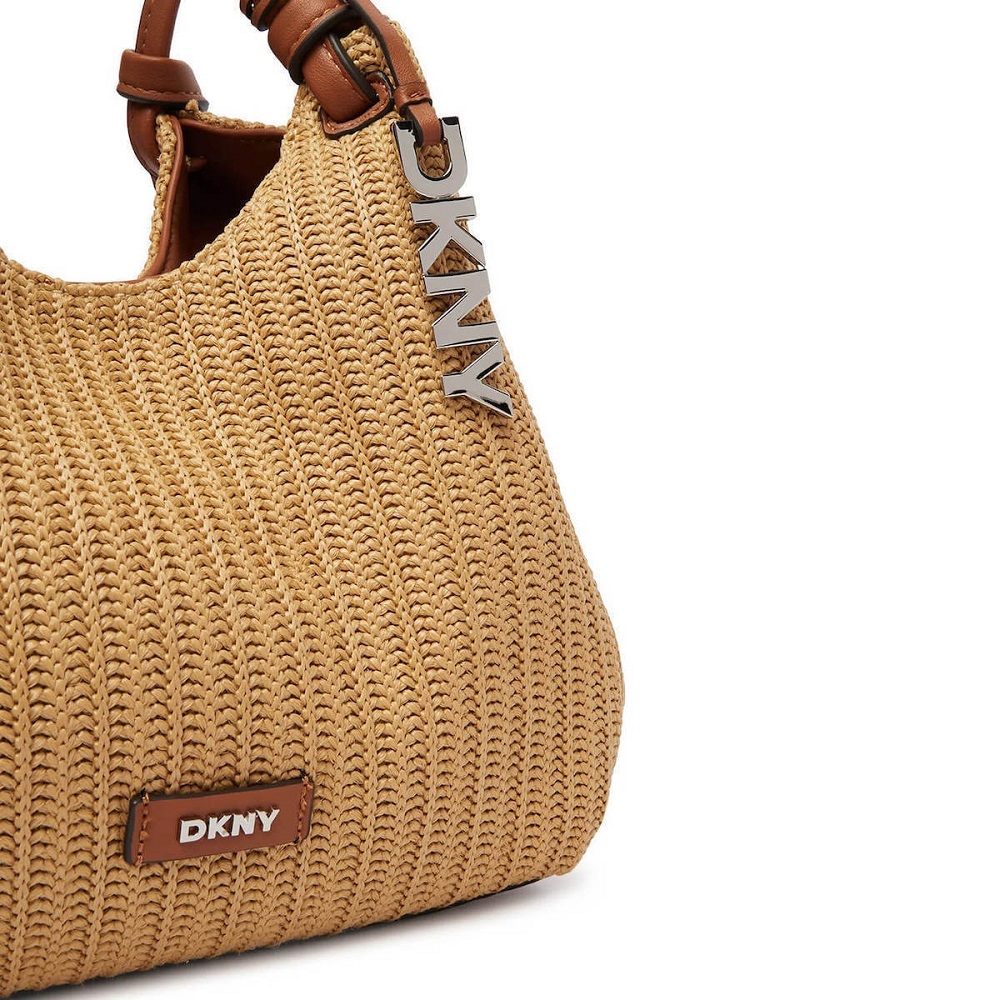 DKNY</br>DKNY PAULA MD R61AOE49-AR9 Γυναικεία Τσάντα Tote Μπεζ/Ταμπά