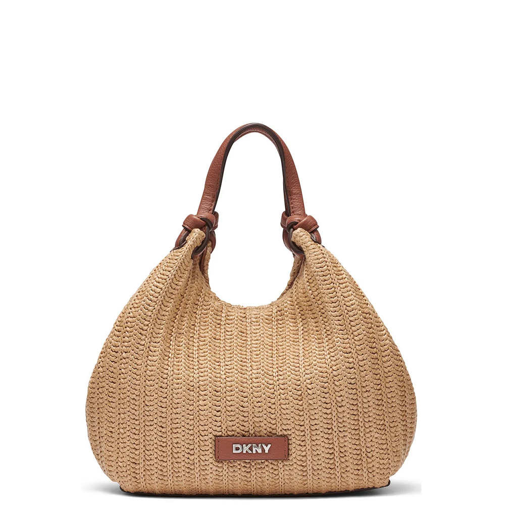 DKNY</br>DKNY PAULA SM R61AOM60-AR9 Γυναικεία Τσάντα Tote Μπεζ/Ταμπά