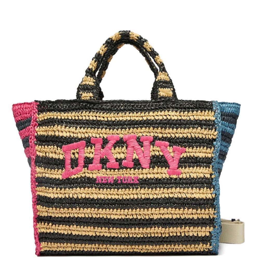 DKNY</br>DKNY HADLEE MD R61AYR57-AO7 Γυναικεία Τσάντα Tote Ροζ/Μπλε