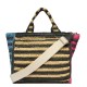 DKNY</br>DKNY HADLEE MD R61AYR57-AO7 Γυναικεία Τσάντα Tote Ροζ/Μπλε
