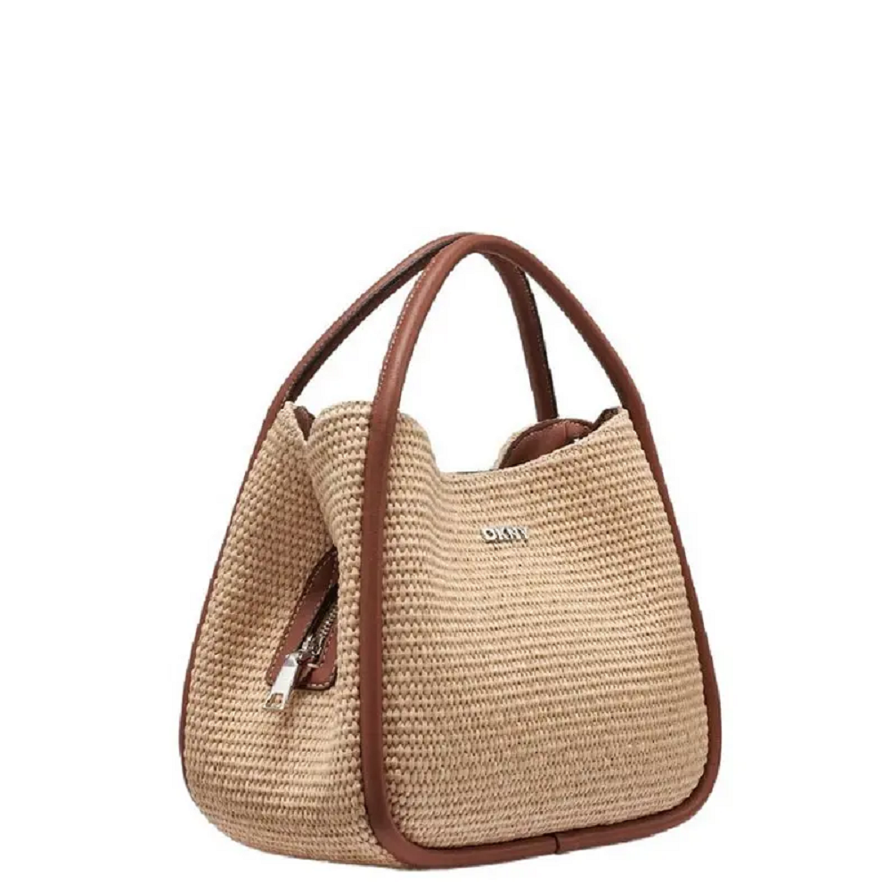 DKNY</br>DKNY CAPRI MD R61CDK69-AR9 Γυναικεία Τσάντα Hobos Μπεζ/Ταμπά DKNY</br>DKNY CAPRI MD R61CDK69-AR9 Γυναικεία Τσάντα Hobos Μπεζ/Ταμπά