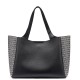 DKNY</br>DKNY WILLA R61D5G32-BSV Γυναικεία Τσάντα Tote Μαύρο/Ασημί DKNY</br>DKNY WILLA R61D5G32-BSV Γυναικεία Τσάντα Tote Μαύρο/Ασημί
