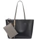 DKNY</br>DKNY AVRIL R62A6G54-BGD Γυναικεία Τσάντα Tote Μαύρο/Χρυσό DKNY</br>DKNY AVRIL R62A6G54-BGD Γυναικεία Τσάντα Tote Μαύρο/Χρυσό