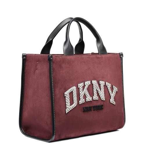 DKNY HADLEE MD R62AMR57-AWN Γυναικεία Τσάντα Tote Μπορντό
