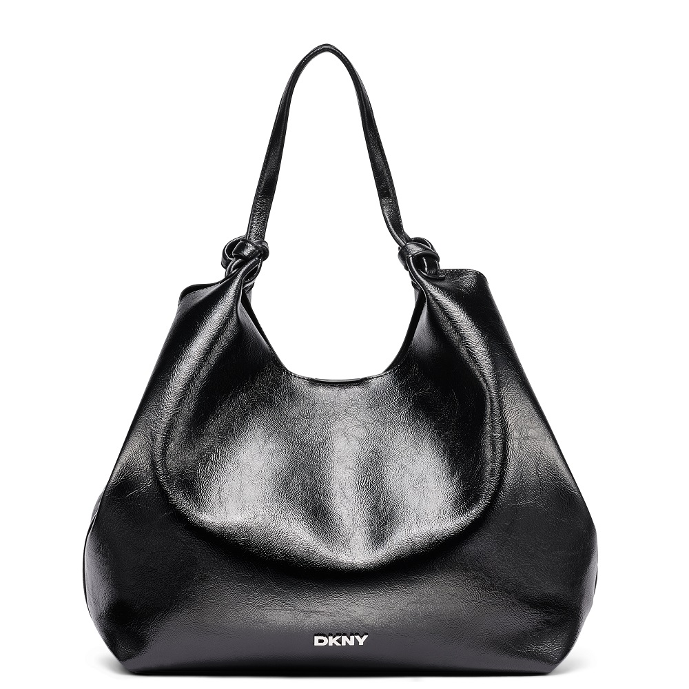 DKNY</br>DKNY PAULA LG R62AXE48-BSV Γυναικεία Τσάντα Tote Μαύρο/Ασημί DKNY</br>DKNY PAULA LG R62AXE48-BSV Γυναικεία Τσάντα Tote Μαύρο/Ασημί