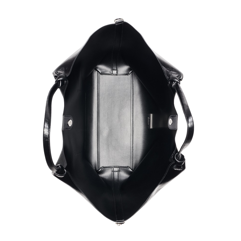 DKNY</br>DKNY PAULA LG R62AXE48-BSV Γυναικεία Τσάντα Tote Μαύρο/Ασημί DKNY</br>DKNY PAULA LG R62AXE48-BSV Γυναικεία Τσάντα Tote Μαύρο/Ασημί